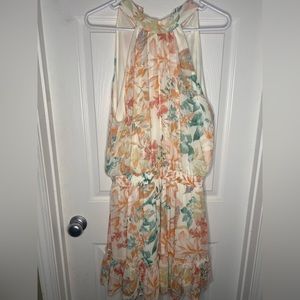 Sweet Lemon floral print dress